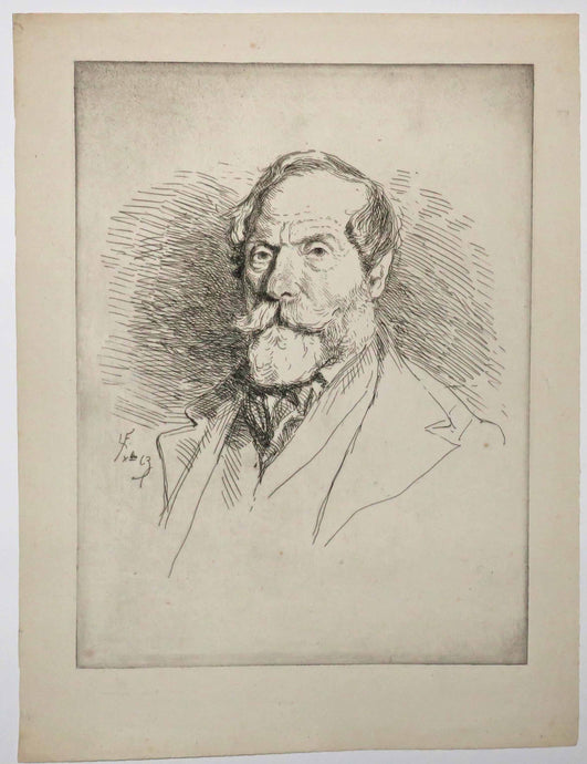 Portrait de Burty, Père de Philippe Burty. 