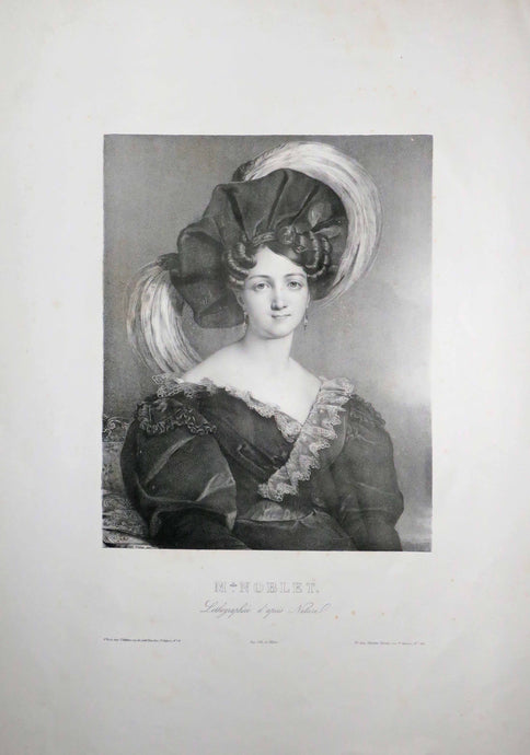 Portrait de Mademoiselle Noblet (Danseuse de ballet). 