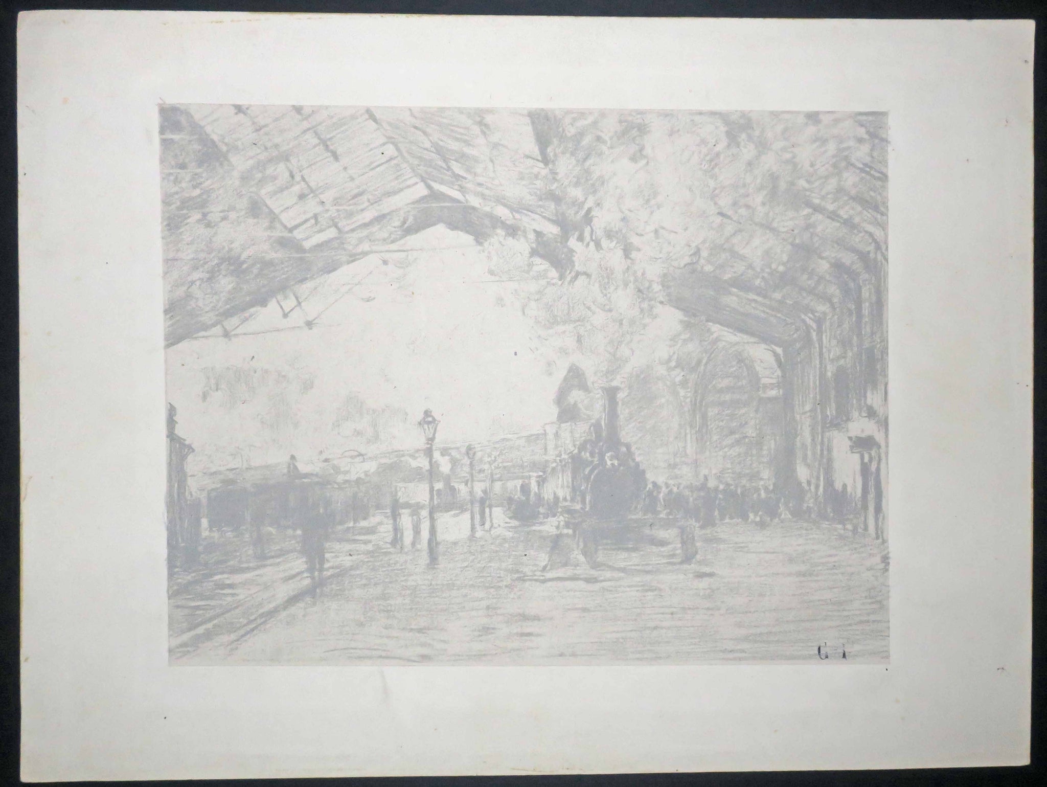 La Gare Saint-Lazare. c.