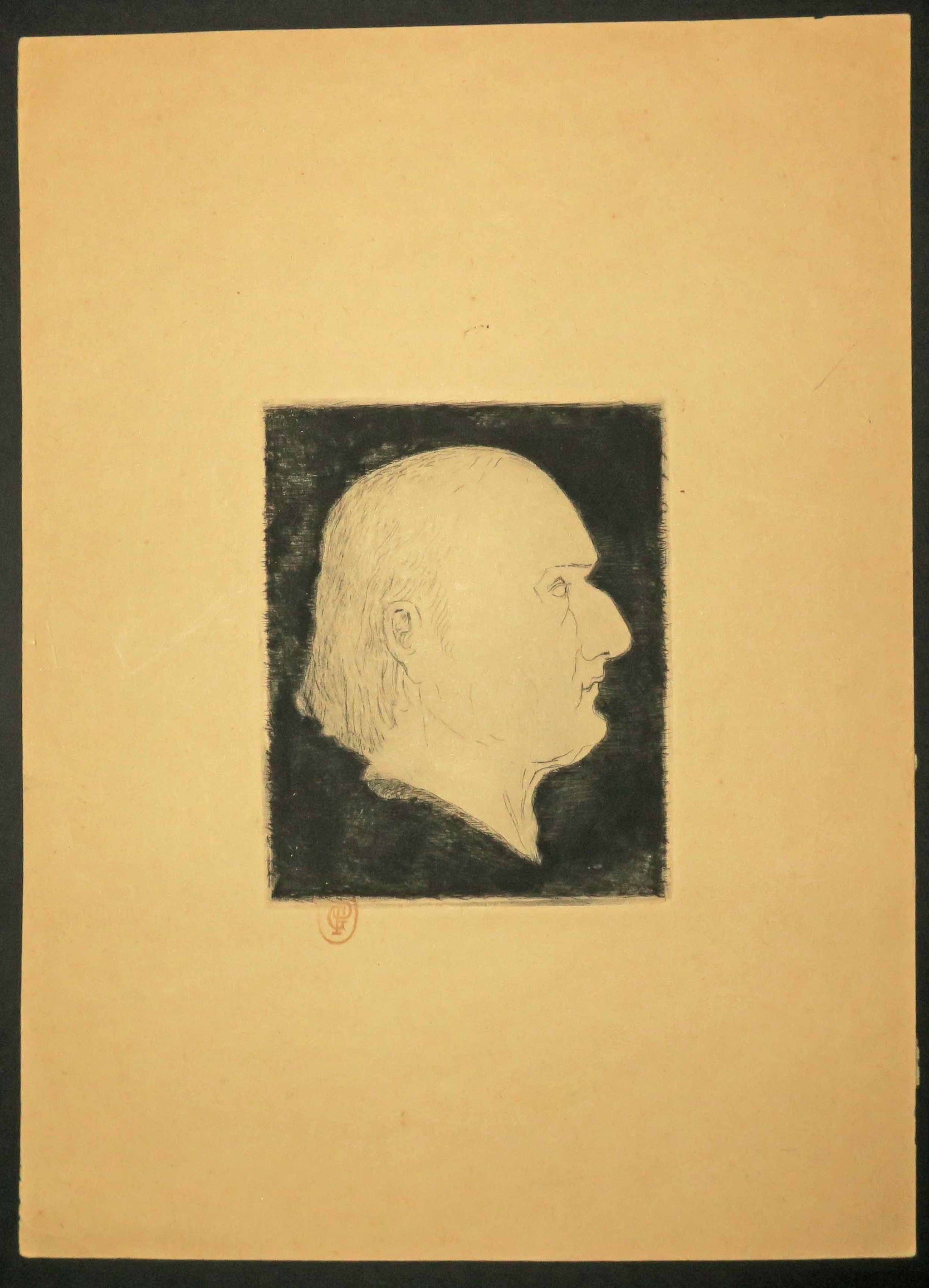 Portrait de monsieur J.B Antoine Monet de Lamarck (1744†1826). 