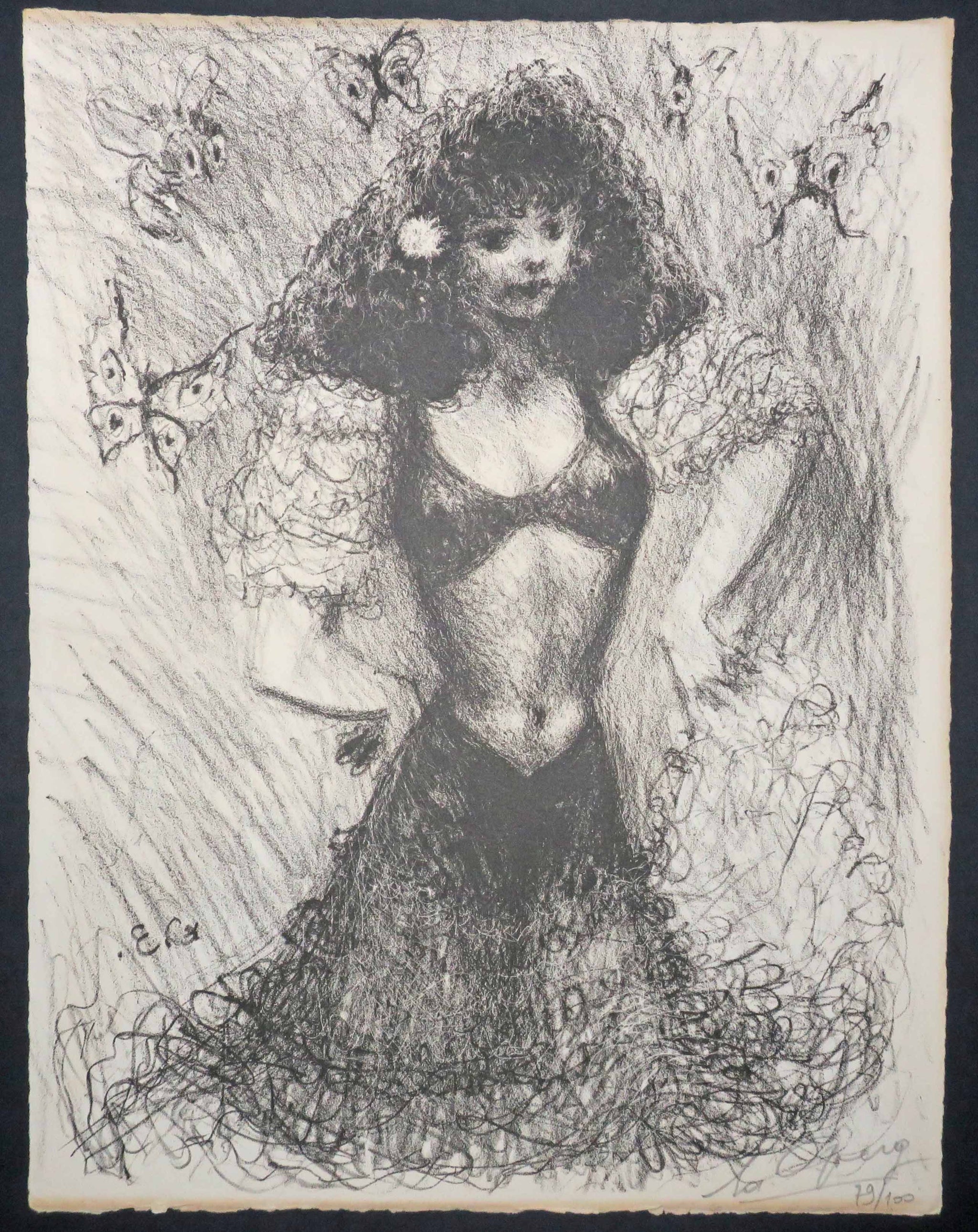 [Danseuse aux papillons].