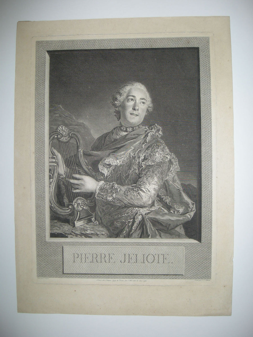 Pierre Jeliote (Pierre de Jélyotte, né en 1713 à Lasseube et mort en 1797 à Estos, près d'Oloron, fut un célèbre chanteur lyrique et compositeur français). 