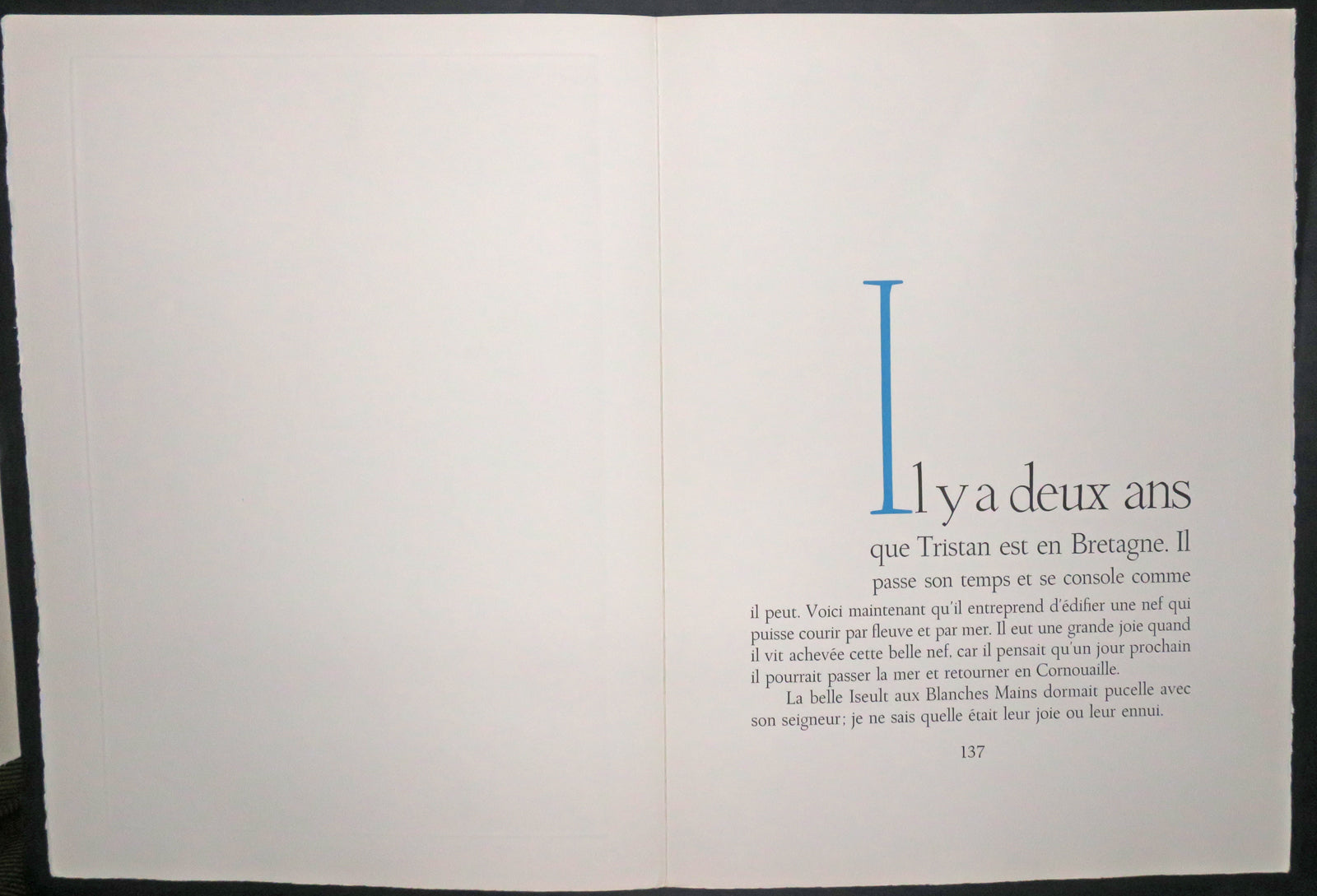 Iseult aux blanches mains, Tristan et Iseult.