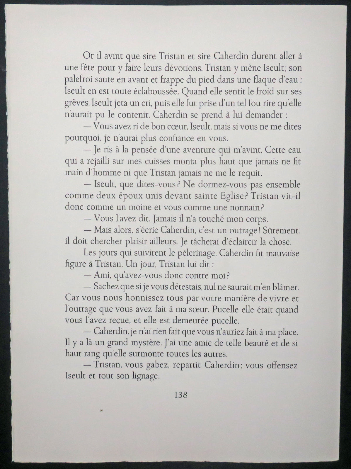 Iseult aux blanches mains, Tristan et Iseult.