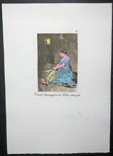 Charger l&#39;image dans la galerie, Cuerda hipnagogica de Lulio estringido, Les Caprices de Goya de Dali.
