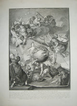 Charger l&#39;image dans la galerie, &quot;Tabula Riveriana&quot;. Suite complète de 4 planches allégoriques. 1772-
