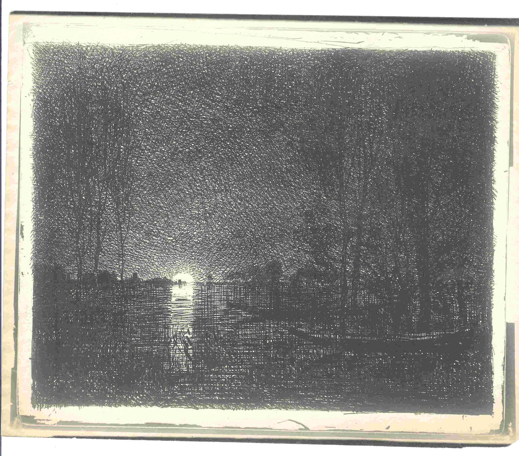 Effet de nuit. (1862 - 1er tirage).