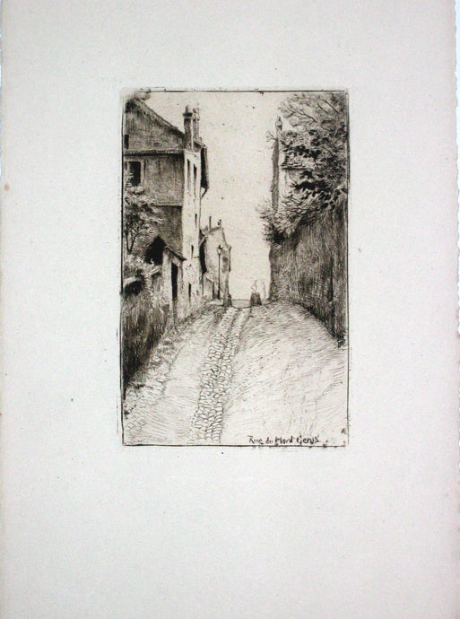 Rue du Mont Cenis (Petite planche). 