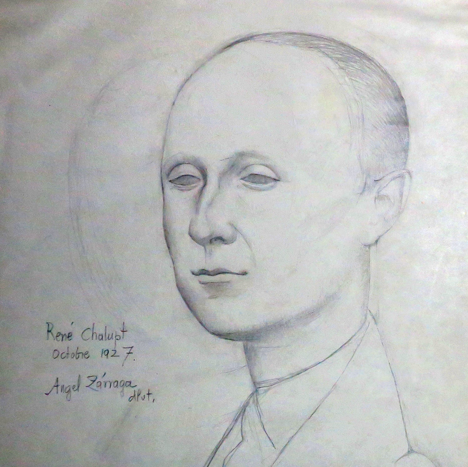 Portrait de René Chalupt.