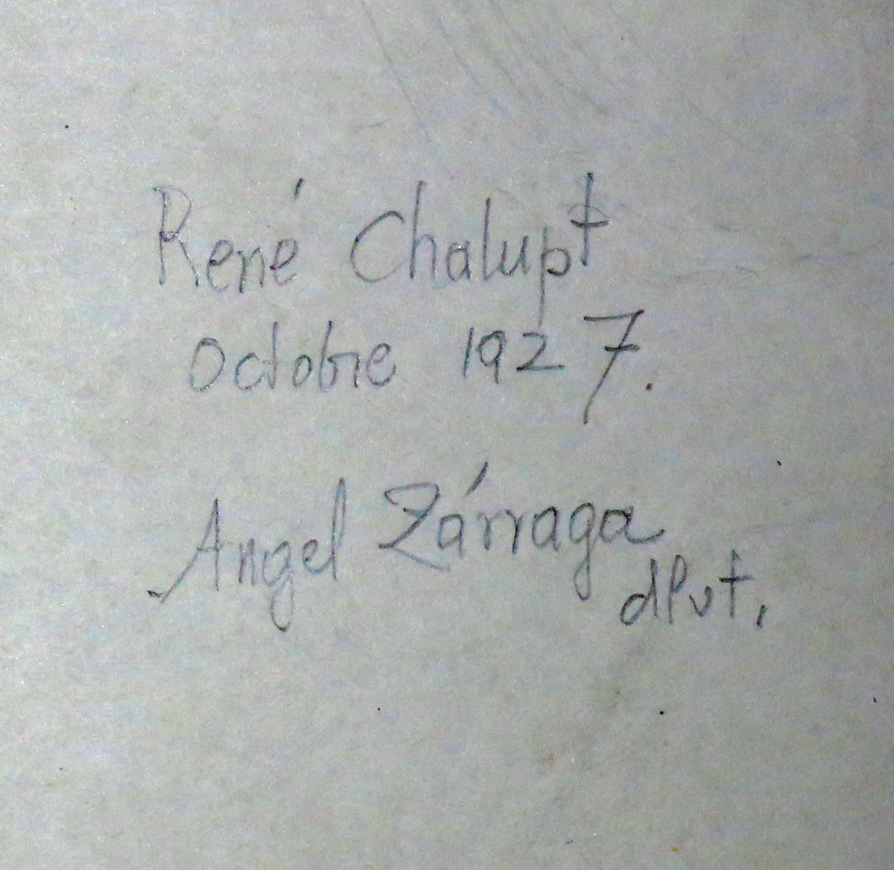 Portrait de René Chalupt.