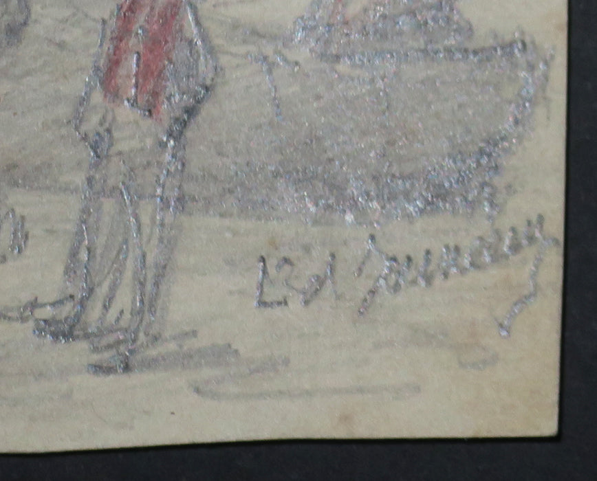 Chaloupe de pêche, à Rochefort.