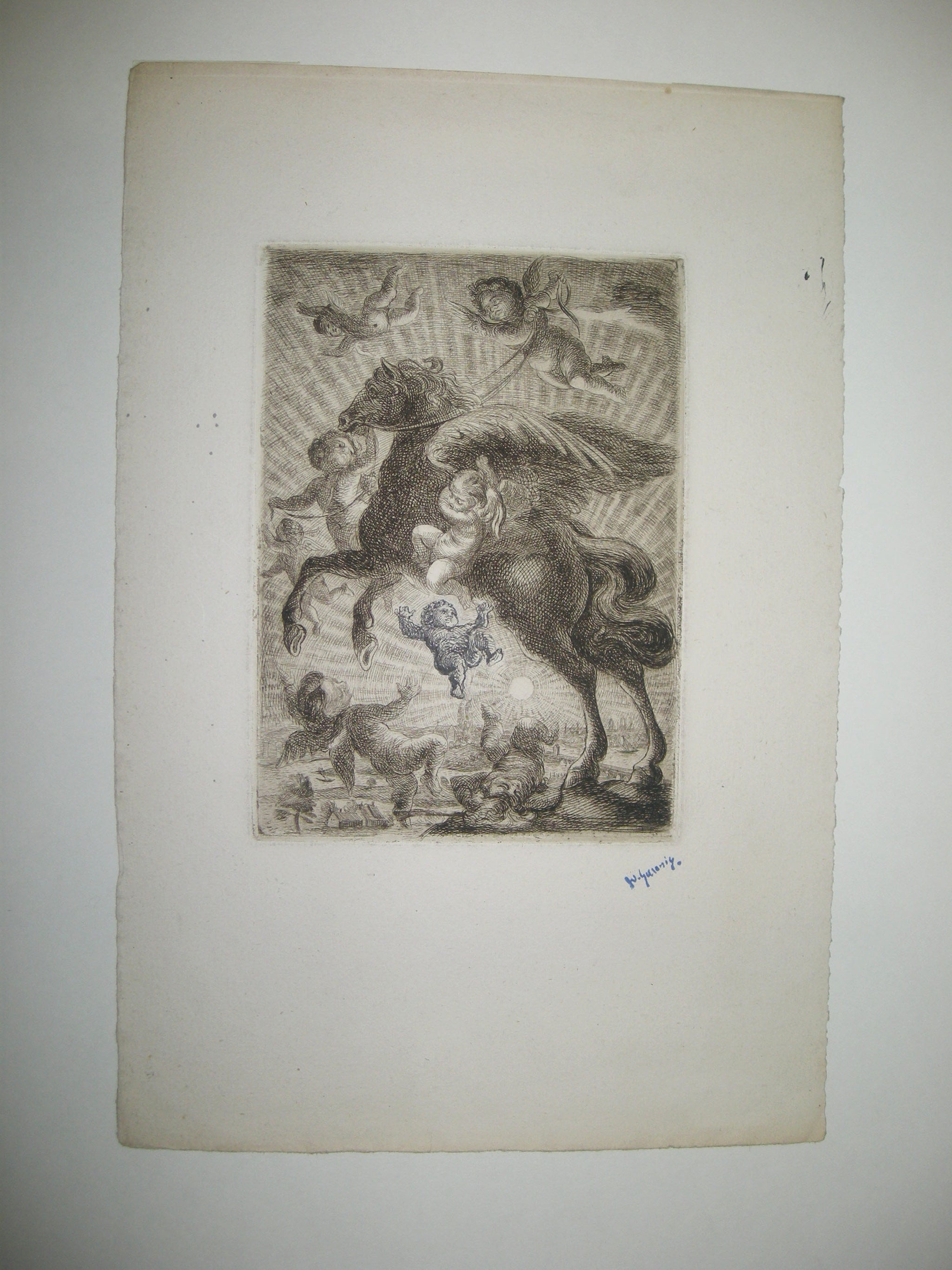 [Pégase et les anges].