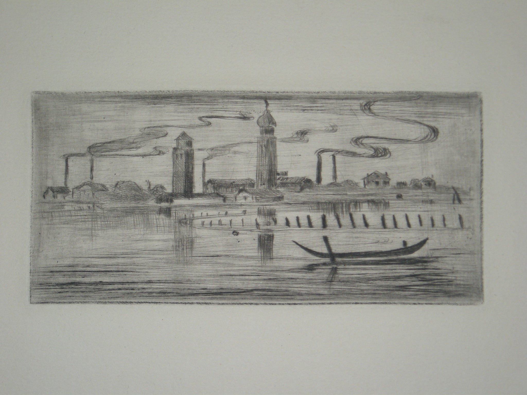 Venise [avec les fumées].