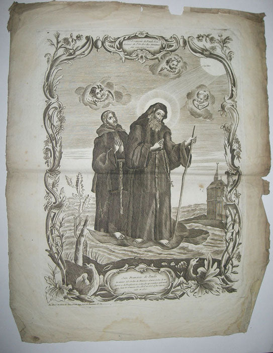 Saint François de Paule, Fondateur de l'Ordre des Minimes, fut canonizé en 1570. 