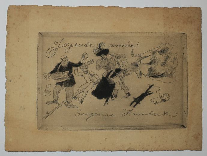 Joyeuse année! Eugène Lambert. 