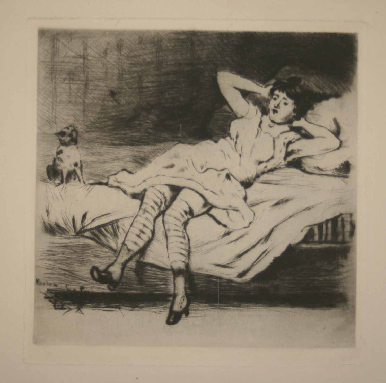 [Femme se reposant].