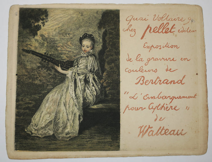 Exposition de la gravure en couleurs de Bertrand 