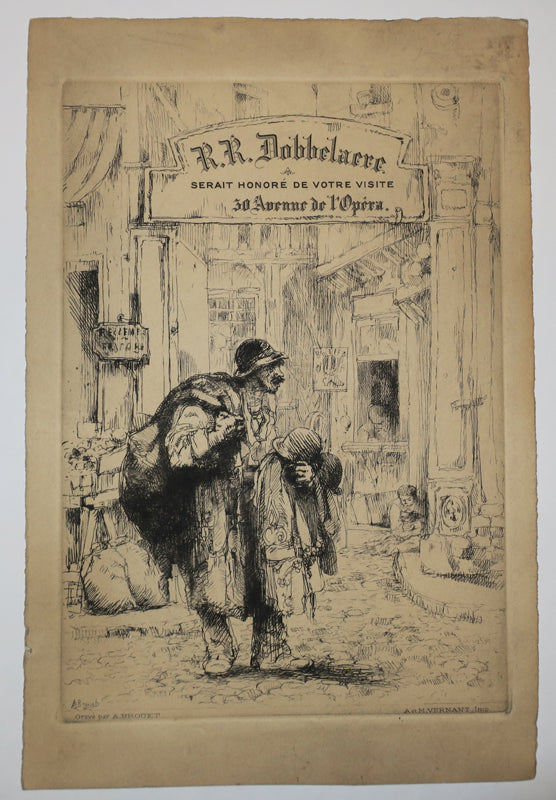 R.R. Dobbelaere serait honoré de votre visite, 30 avenue de l'Opéra. 