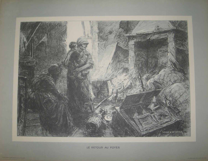 Le retour au foyer. 