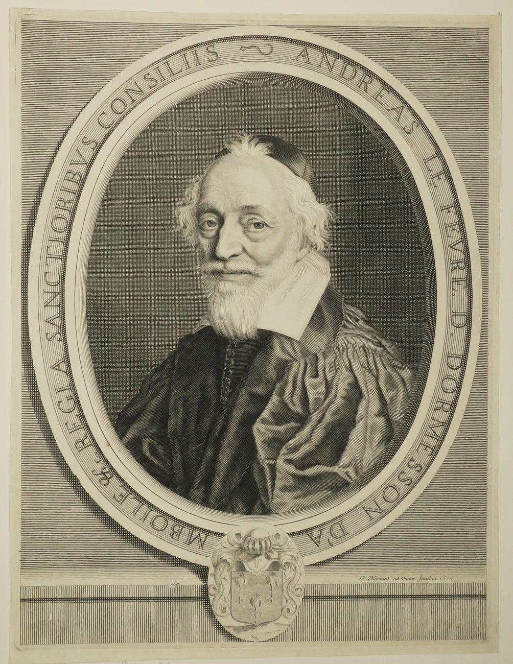 Portrait d'André Le Fèvre d'Ormesson, Conseiller d'Etat (1576-1665). 