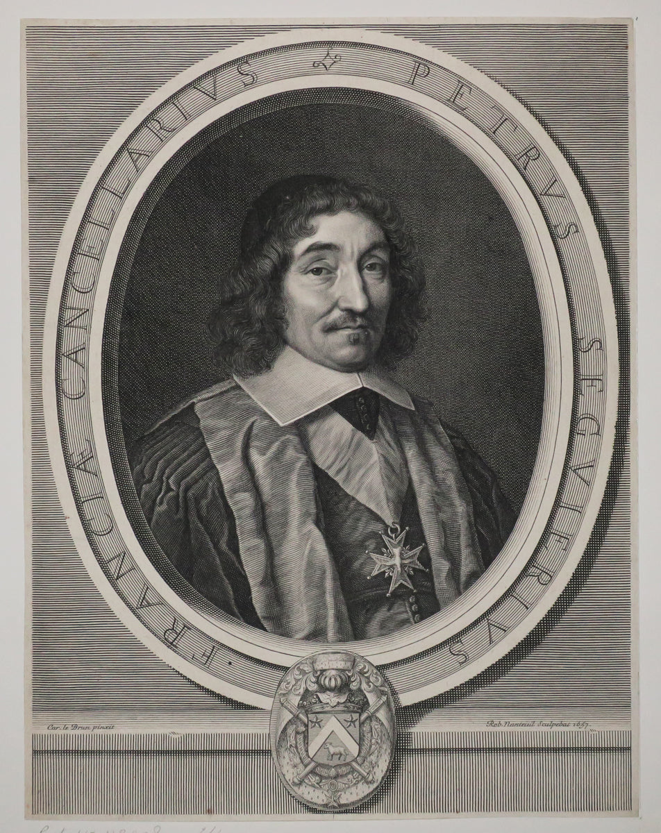 Portrait de Pierre Séguier, Chancelier de France. 