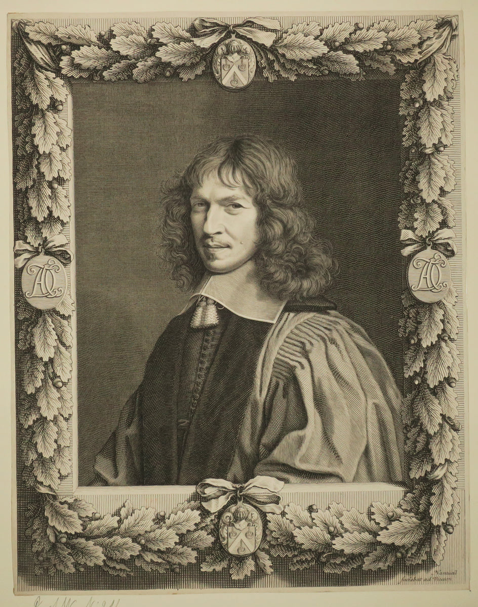 Portrait de Denis Talon, Avocat du Roi au Châtelet, Président à mortier au Parlement de Paris (1628-1698). 