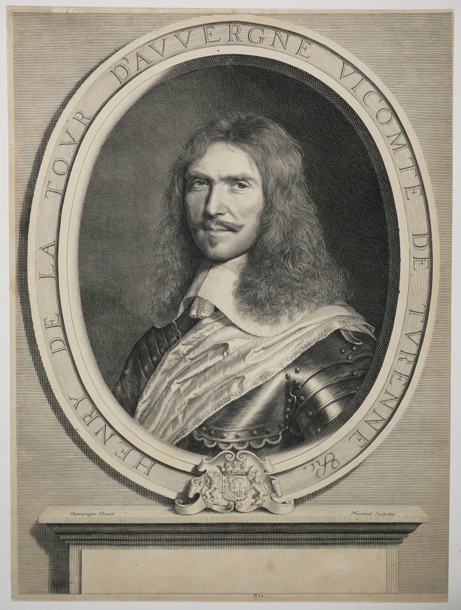 Portrait de Henri de La Tour d'Auvergne, Vicomte de Turenne, Maréchal de France (1611-1675). 