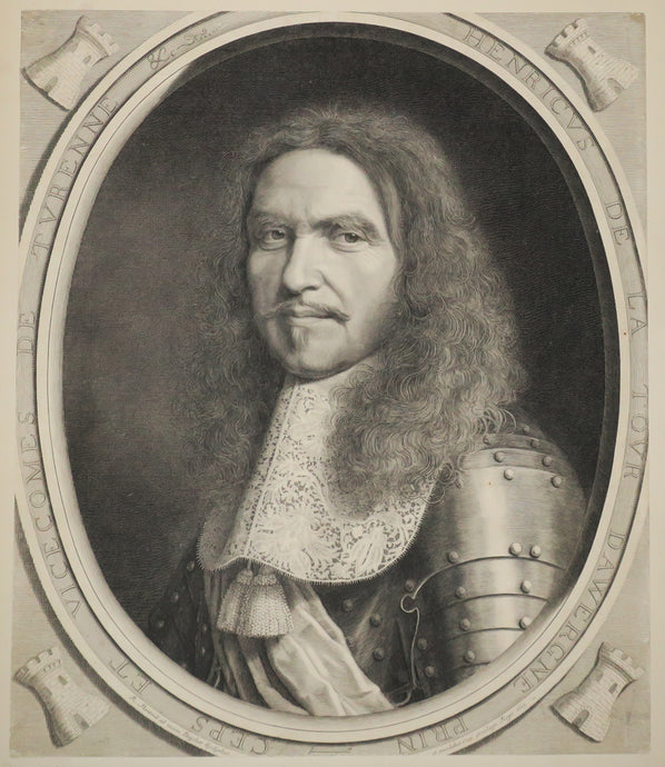 Portrait de Henri de La Tour d'Auvergne, Vicomte de Turenne, Maréchal de France (1611-1675). 