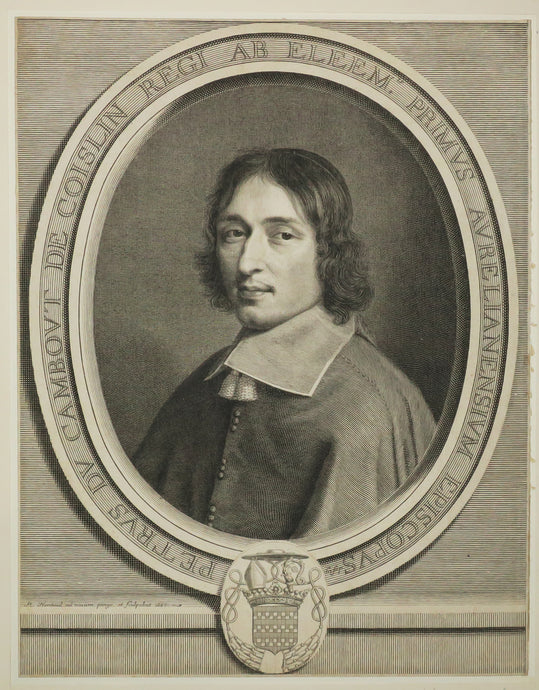 Portrait de Pierre du Cambout, Cardinal de Coislin (1636-1706). 