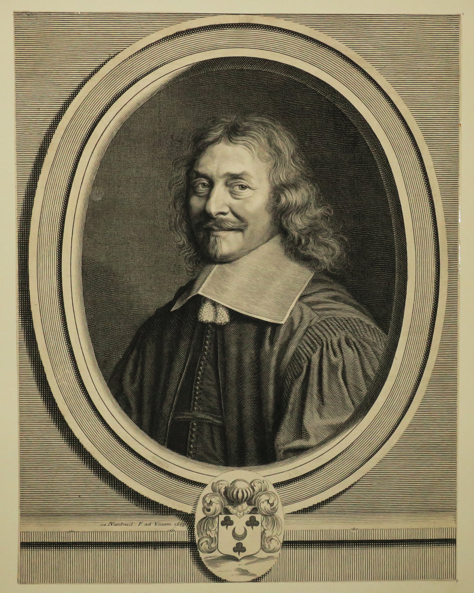 Portrait de Simon Dreux d'Aubray, Lieutenant civil au Châtelet de Paris (Père et victime comme tant d'autres de la Marquise de Brinvilliers, célèbre empoisonneuse) (1600-1666). 165