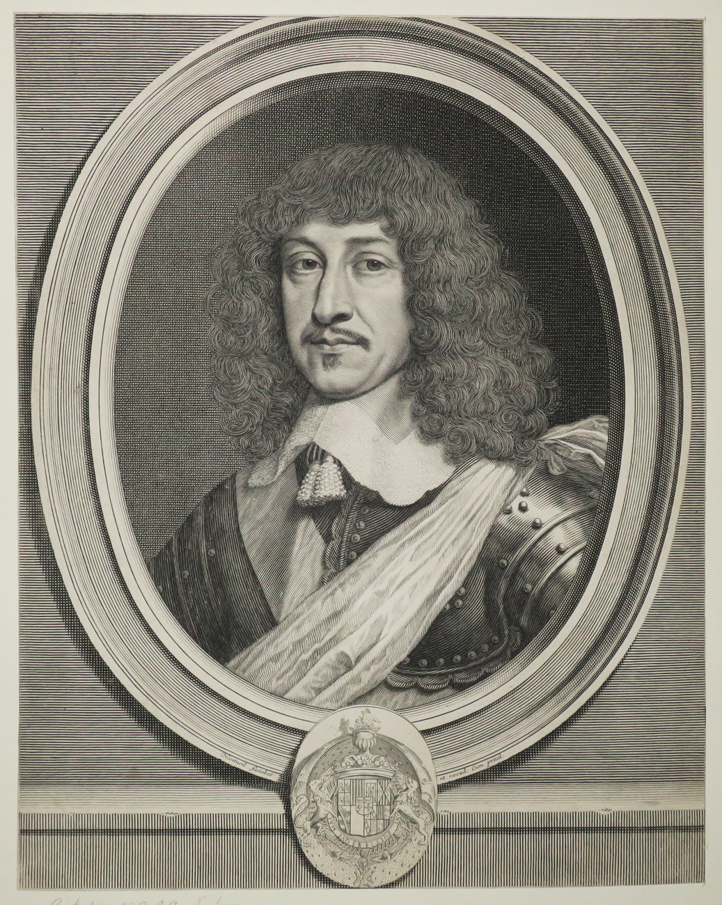 Portrait de Bernard de Foix de la Valette, Général français et Duc d'Espernon (1592-1661). 