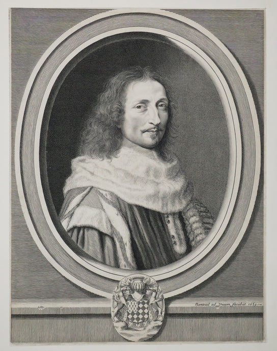 Portrait de Guillaume de Lamoignon, Premier Président du Parlement de Paris et Marquis de Basville (1617-1677). 