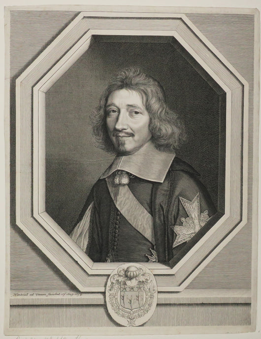 Portrait de Michel Le Tellier, Ministre d'Etat, puis Chancelier et Garde des Sceaux de France (1603-1685). 