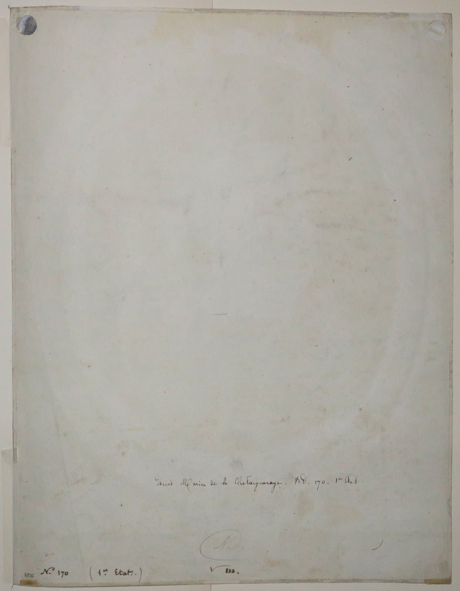 Portrait de Denis Marin de la Chataigneraye, Conseiller d'Etat, Intendant des Finances.