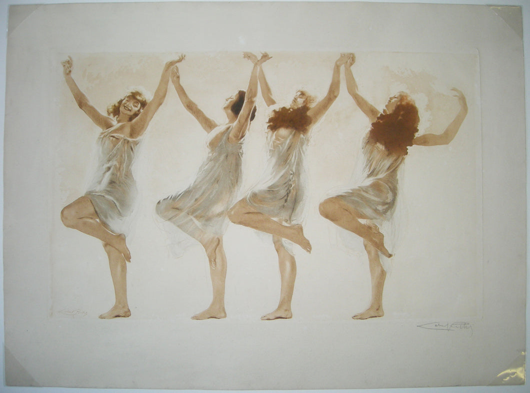 [Quatre femmes dansant].