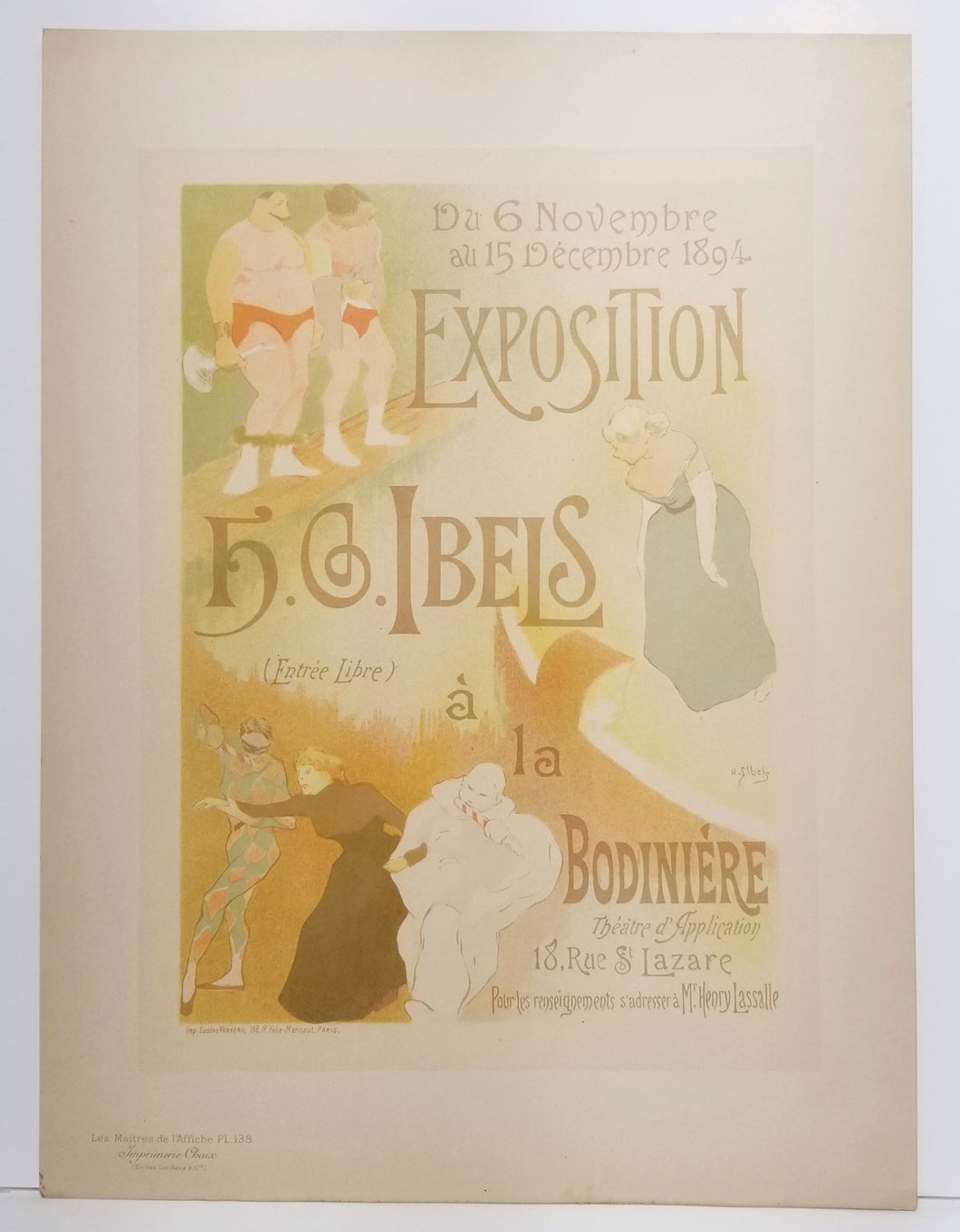 L'Exposition de H.G. Ibels. 1894-1898.