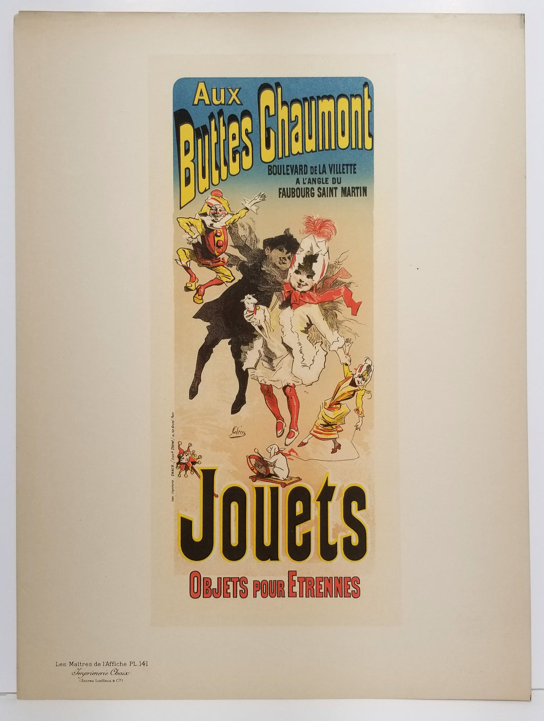 Aux Buttes Chaumont. 1898.