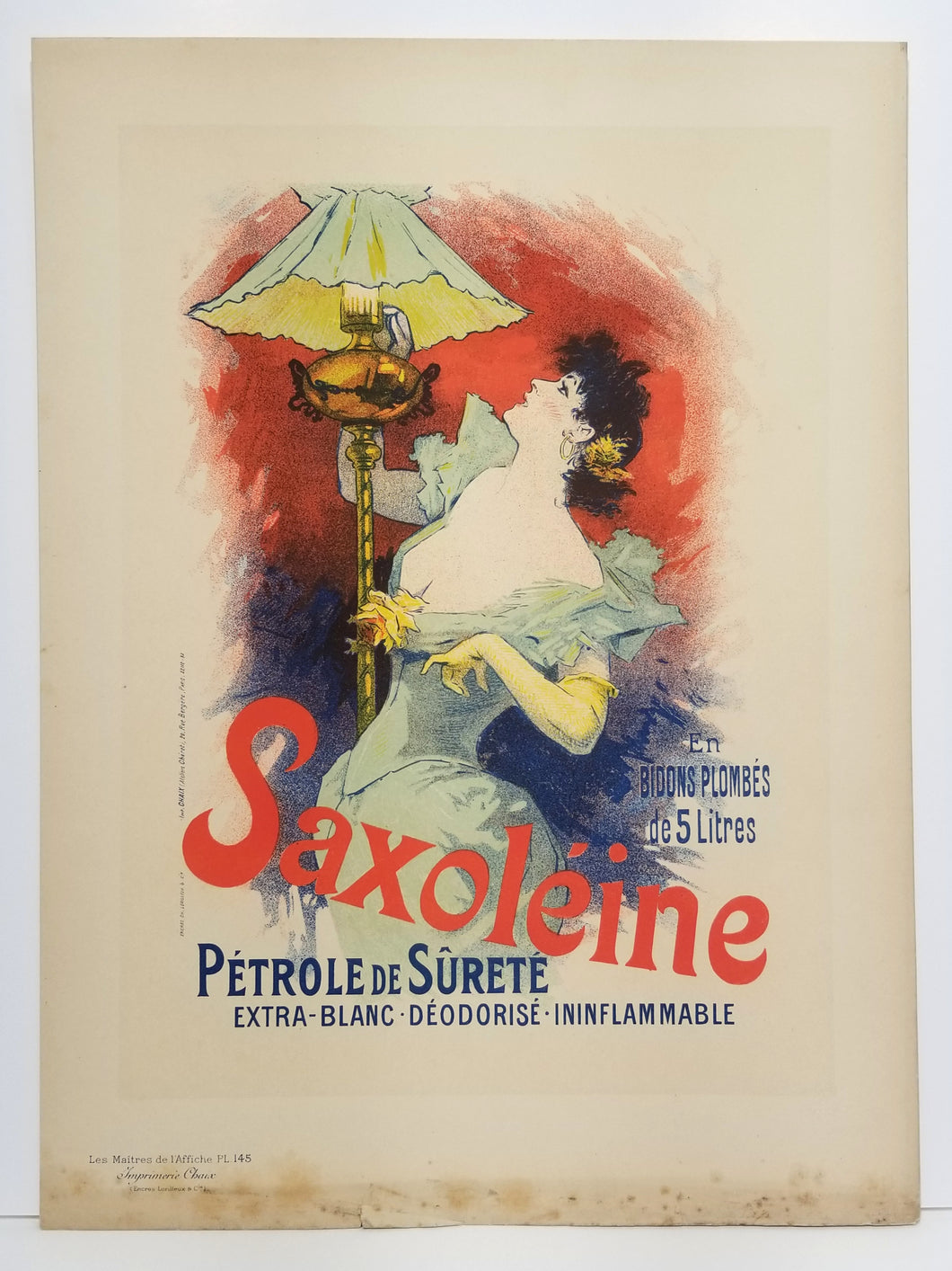 Saxoléine. 1892 - 1899.