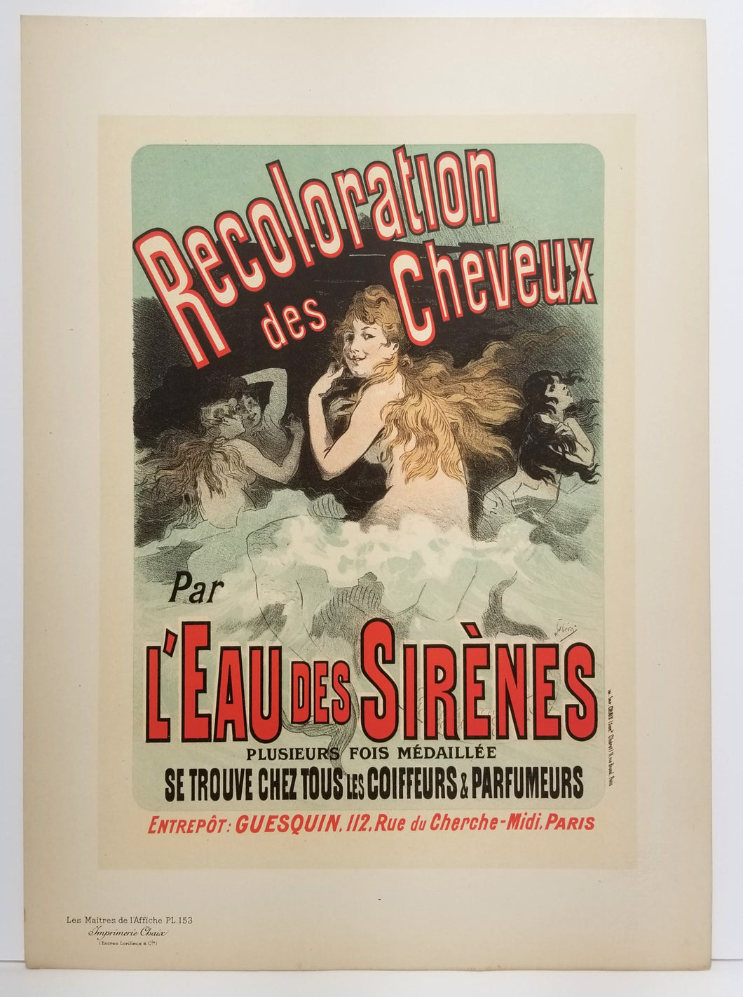 Eau des Sirènes. 1899.