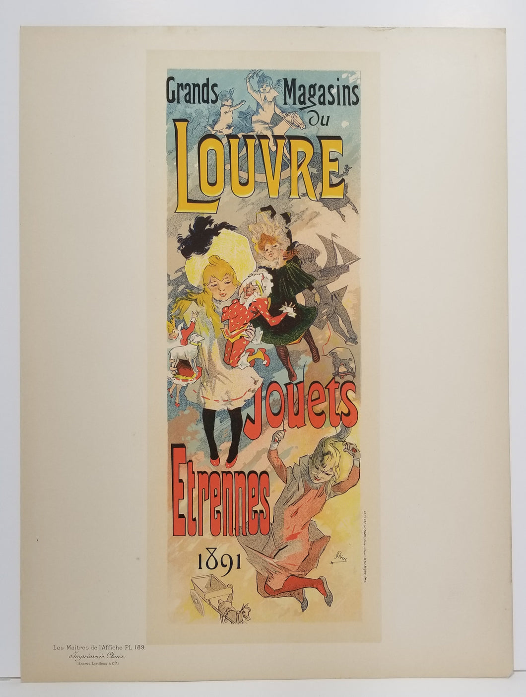 Magasins du Louvre. 1891-1899.