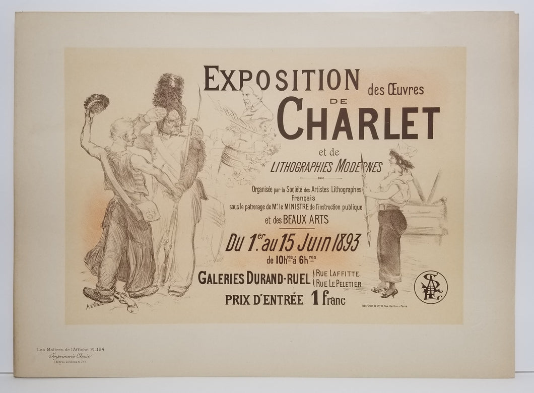 Exposition Charlet. 1893-1900.