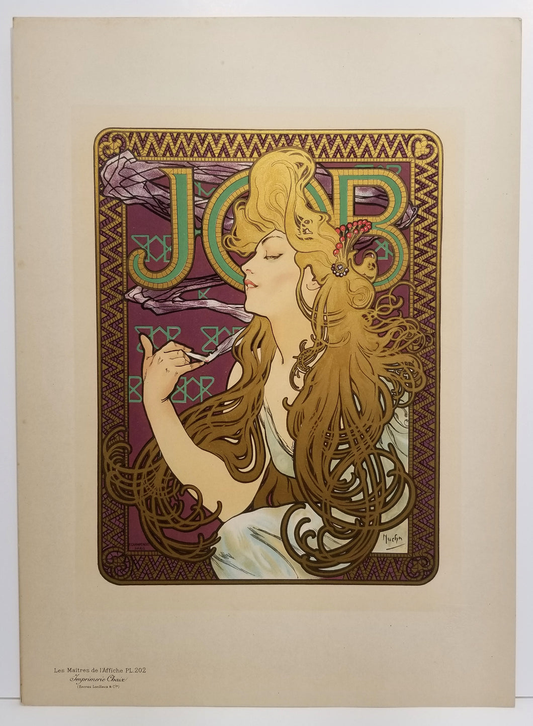 Papier à Cigarettes Job. 1898-1900.