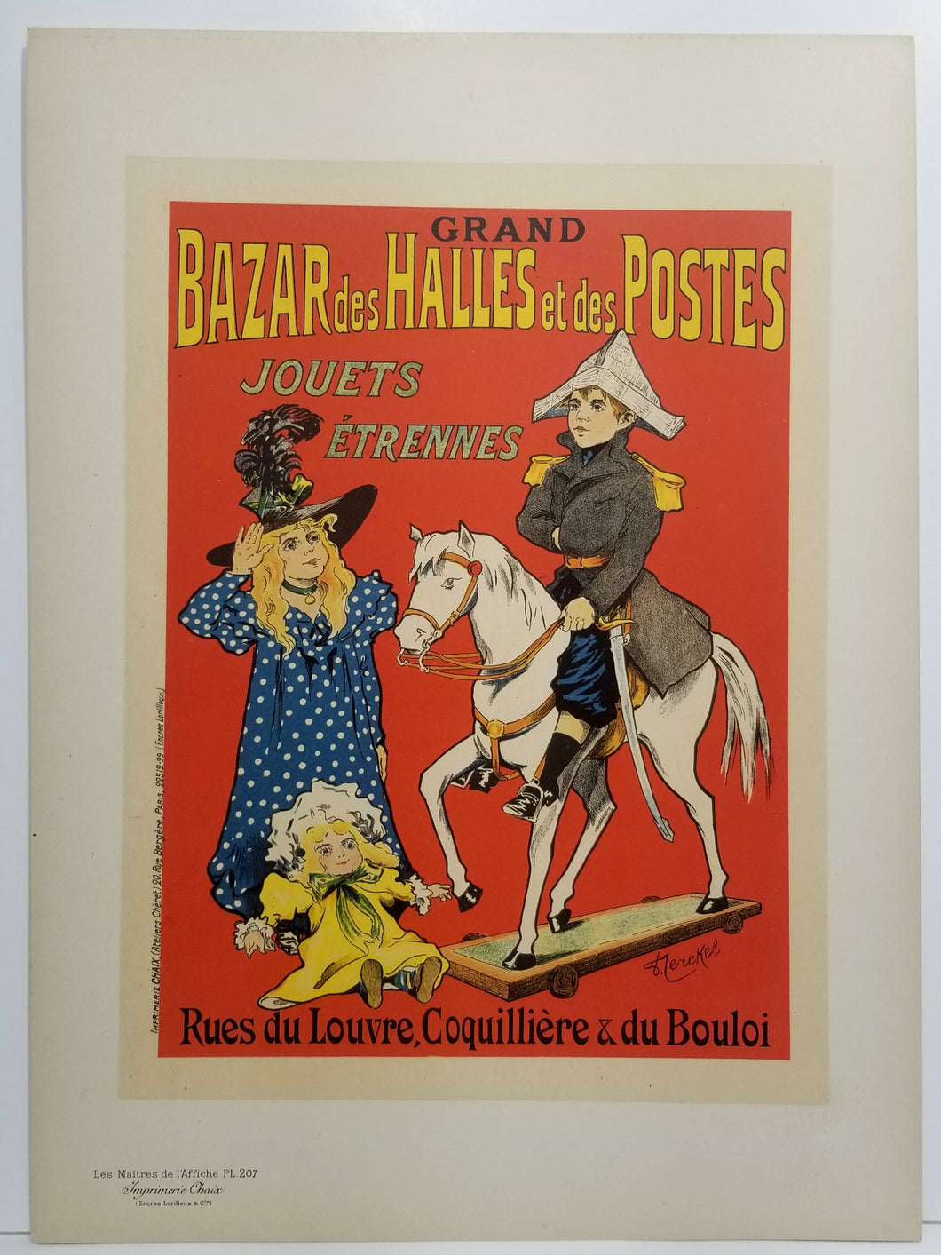 Bazar des Halles et Postes. 1900.