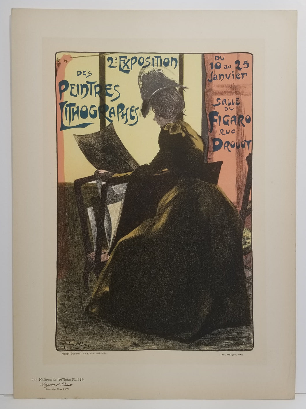 2e Exposition des Peintres-Lithographes. 1900.