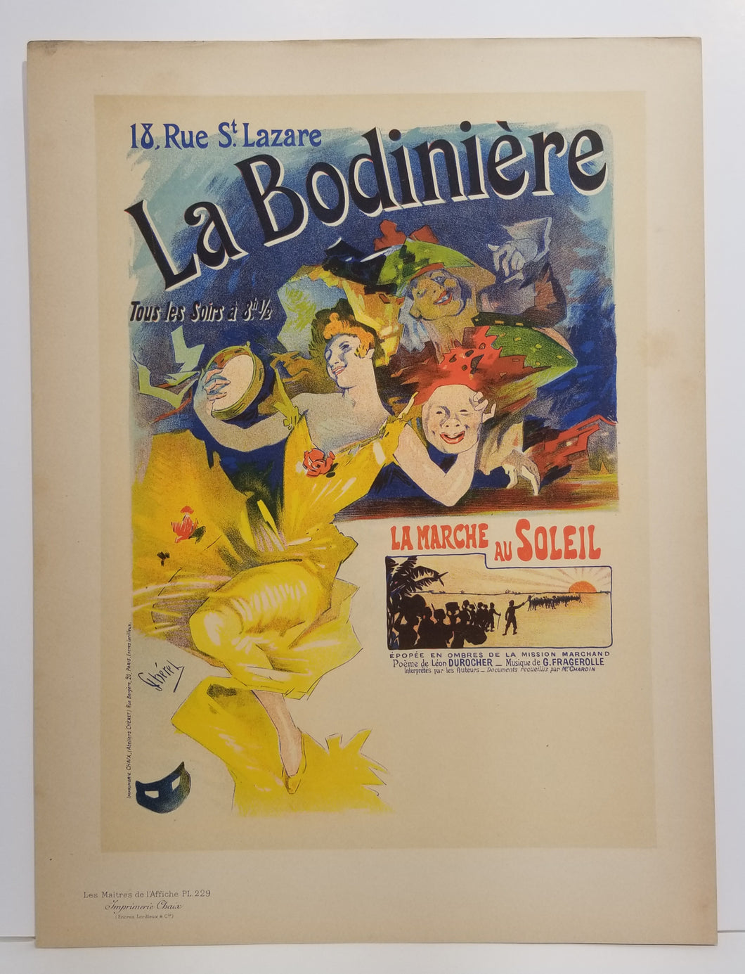 La Bodinière. 1900.