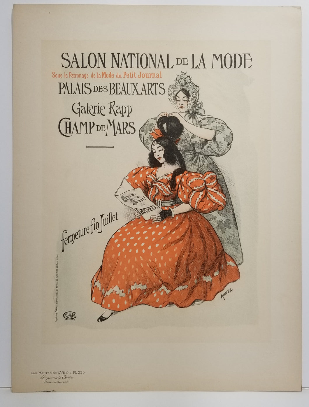 Salon de la Mode. 1900.