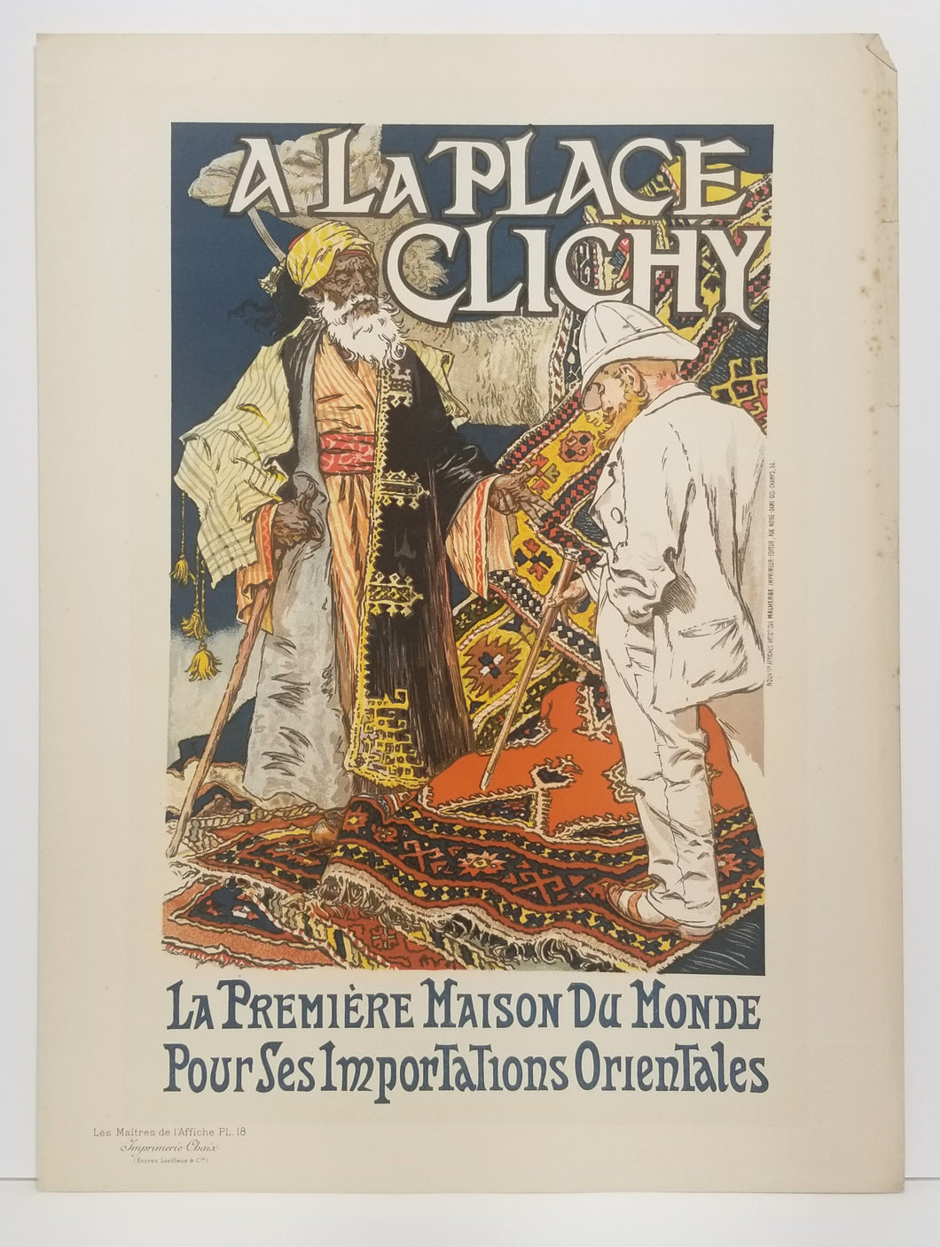 A la place Clichy. 1891-1896.