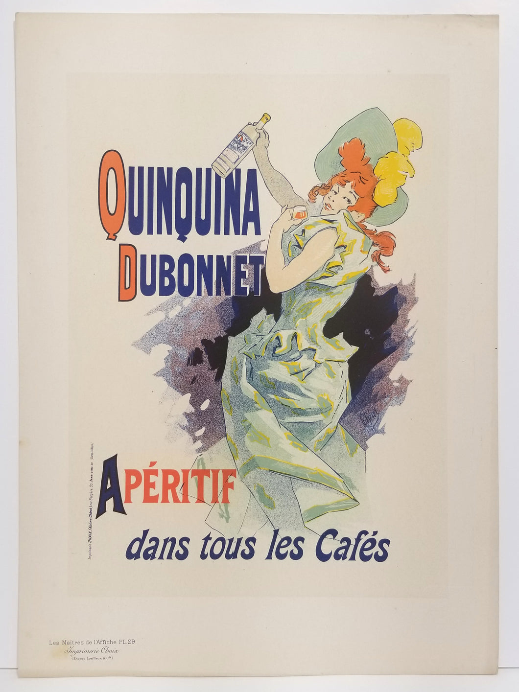 Quinquina Dubonnet. 1896.