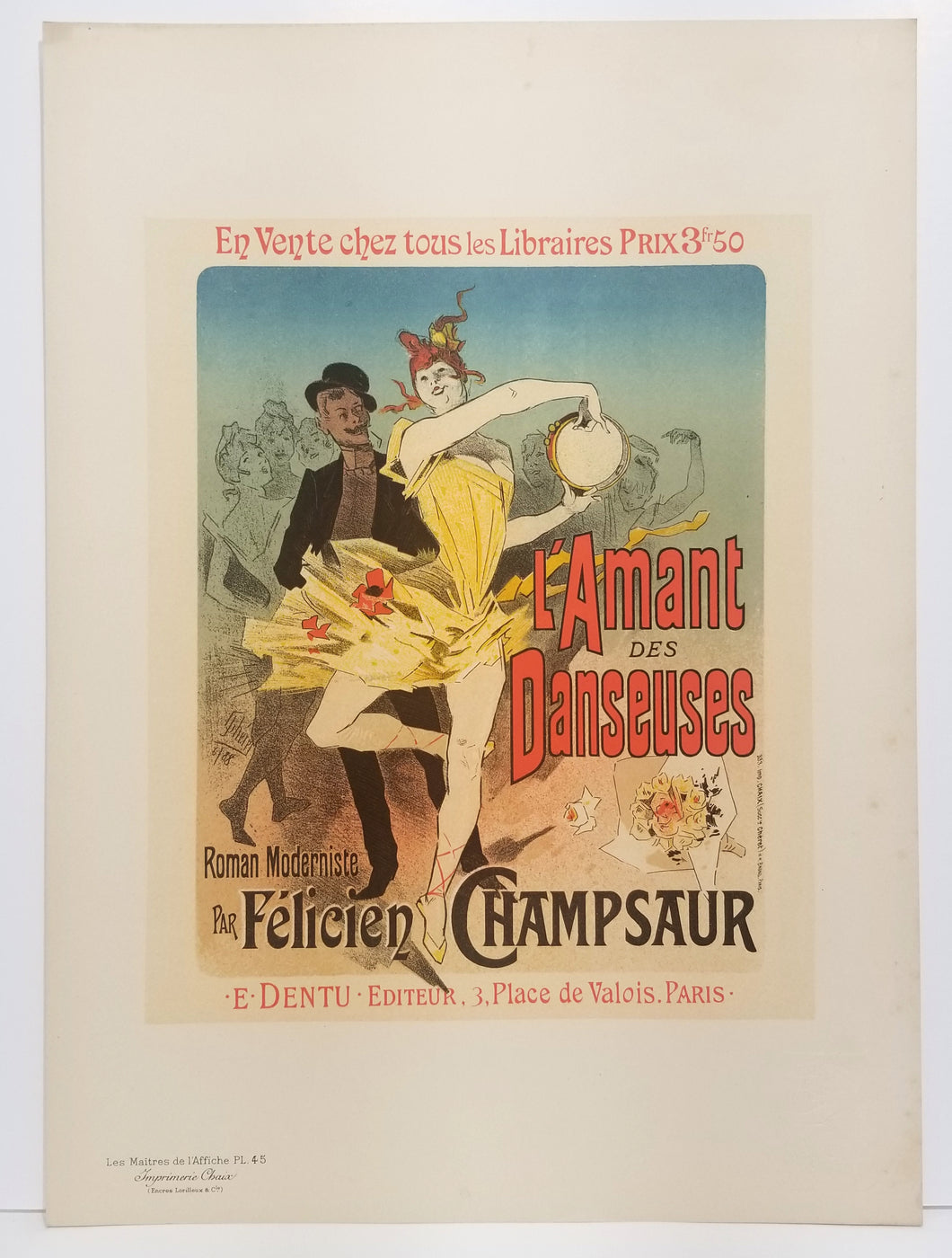 l'Amant des danseuses. 1888-1896.