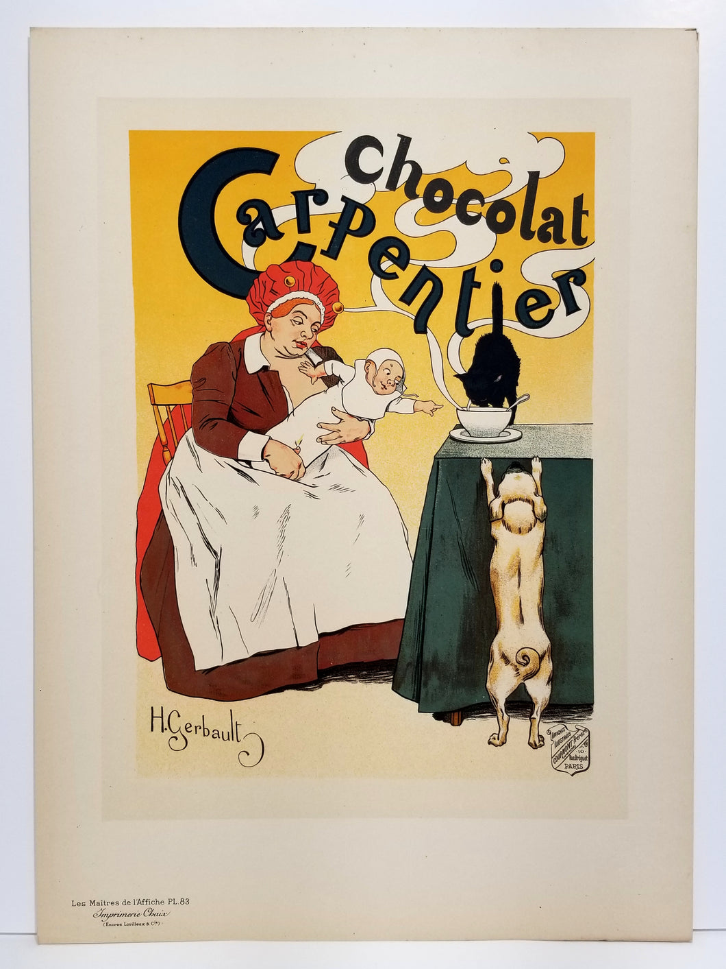 Chocolat Carpentier. 1896-1897.